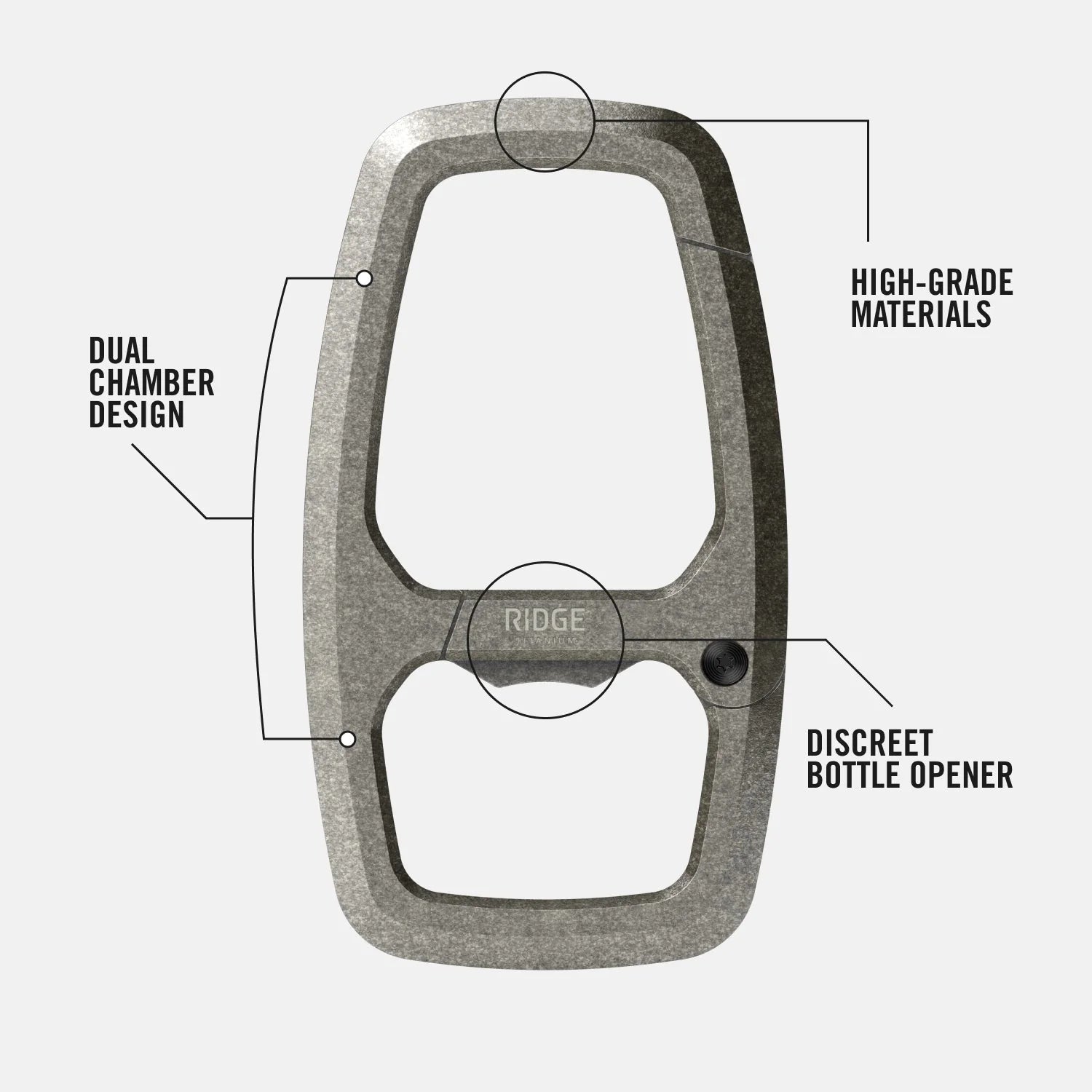 Dual Chamber Carabiner