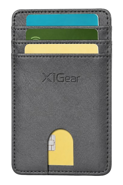 Mens Slim Wallet |  Minimalist RFID